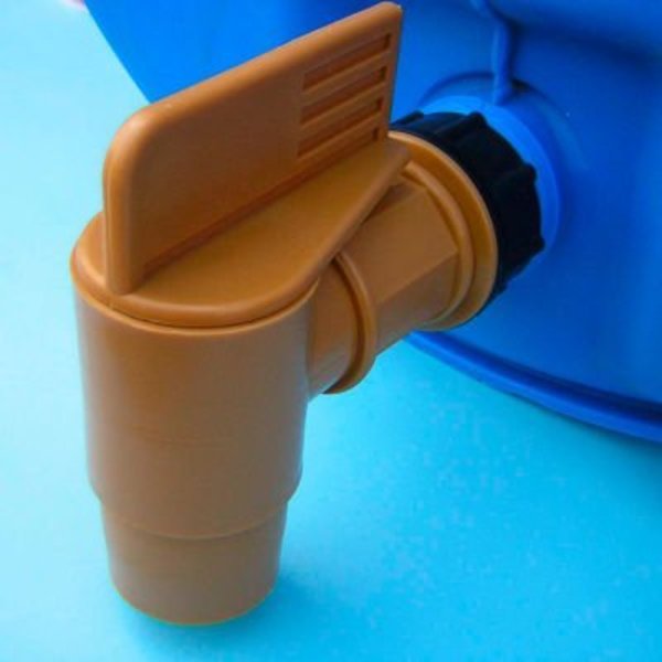 Scopenext HFDT 2in High Flow Polyethylene Plastic Drum Faucet HFDT 2"